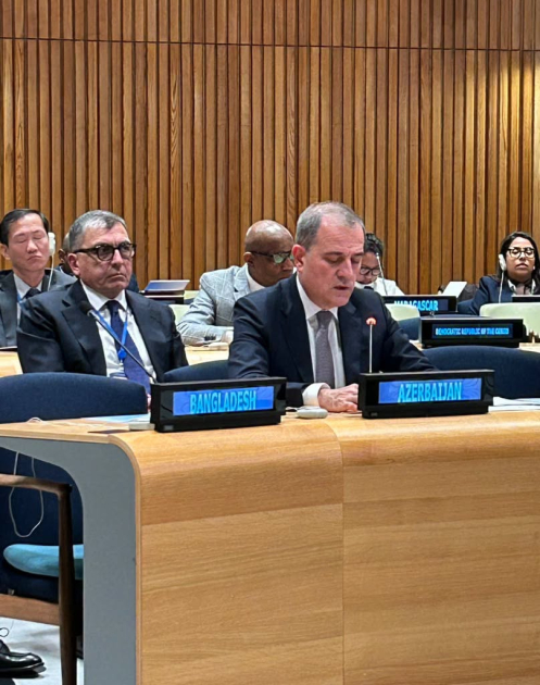 Ceyhun Bayramov Qlobal İnkişaf Təşəbbüsü və Azərbaycan-Çin strateji tərəfdaşlığından danışıb (FOTO)