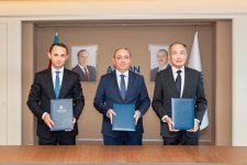 RİNN, AZCON Holding və “Franklin Templeton” şirkəti arasında Anlaşma Memorandumu imzalanıb (FOTO)