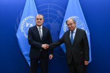 Ceyhun Bayramov və Antonio Quterreş Azərbaycanın BMT-dəki fəaliyyətini müzakirə ediblər (FOTO)