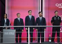 Formula 1 Azərbaycan Qran-Prisinin qalibi mükafatlandırılıb (FOTO)