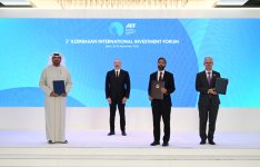 İkinci Azərbaycan Beynəlxalq İnvestisiya Forumu çərçivəsində imzalanmış sənədlər mübadilə edilib (FOTO)