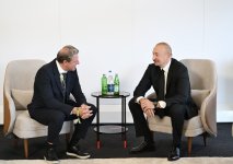 Prezident İlham Əliyev Beynəlxalq Xizək və Snoubord Federasiyasının prezidenti ilə görüşüb (FOTO)