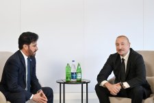 Prezident İlham Əliyev Beynəlxalq Avtomobil Federasiyasının prezidenti ilə görüşüb (FOTO)