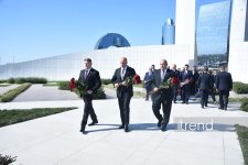 27 Sentyabr – Anım Günü ilə əlaqədar Zəfər Parkına ziyarət başlayıb (FOTO)