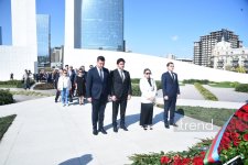 27 Sentyabr – Anım Günü ilə əlaqədar Zəfər Parkına ziyarət başlayıb (FOTO)
