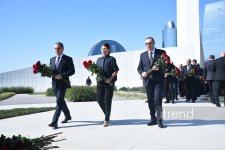 27 Sentyabr – Anım Günü ilə əlaqədar Zəfər Parkına ziyarət başlayıb (FOTO)