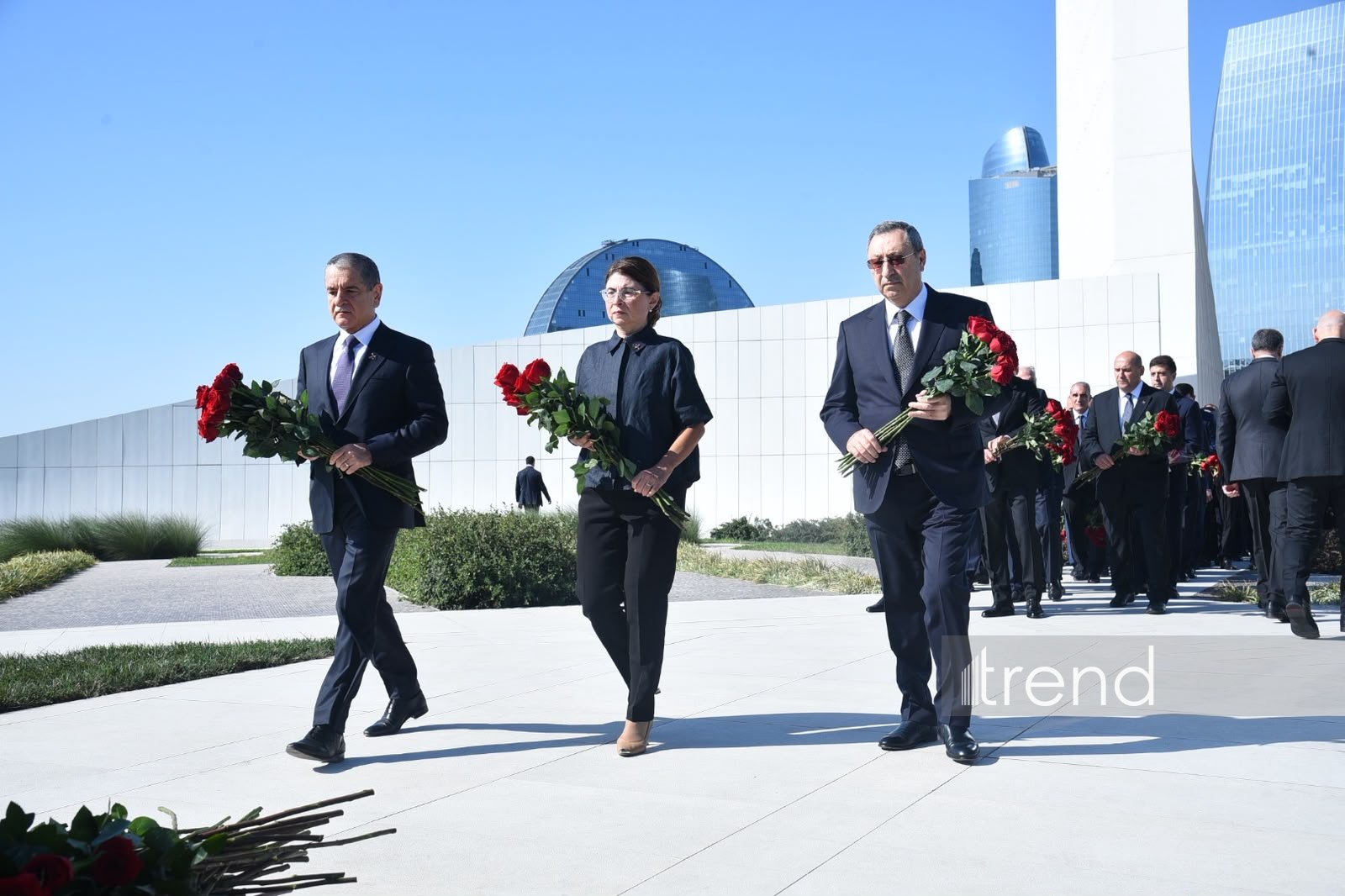 27 Sentyabr – Anım Günü ilə əlaqədar Zəfər Parkına ziyarət başlayıb (FOTO)