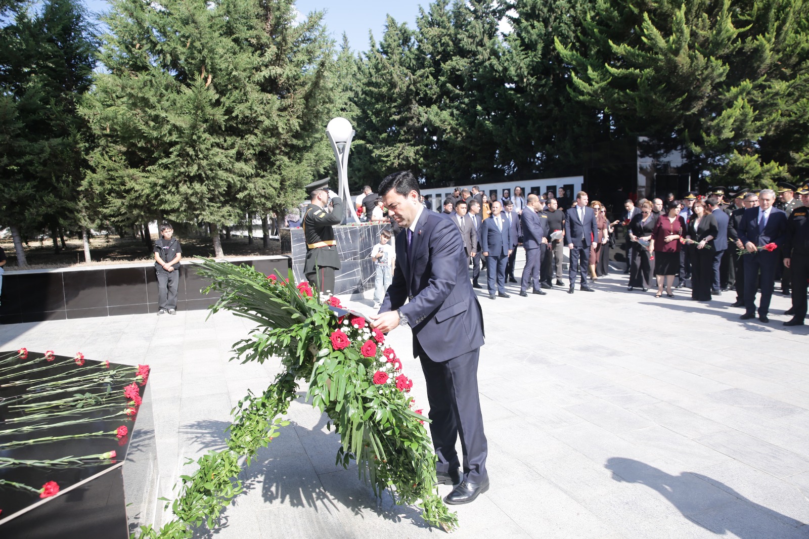 Xaçmaz rayonunda 27 sentyabr – Anım Günü ilə əlaqədar anım mərasimi keçirilib (FOTO)