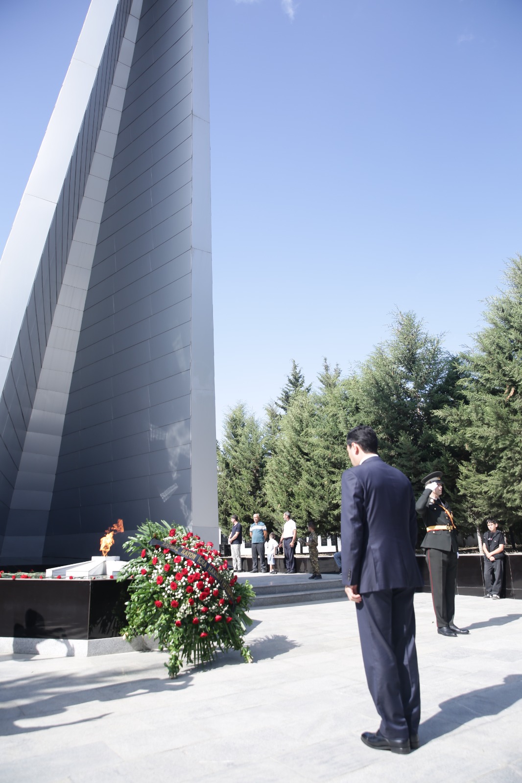 Xaçmaz rayonunda 27 sentyabr – Anım Günü ilə əlaqədar anım mərasimi keçirilib (FOTO)