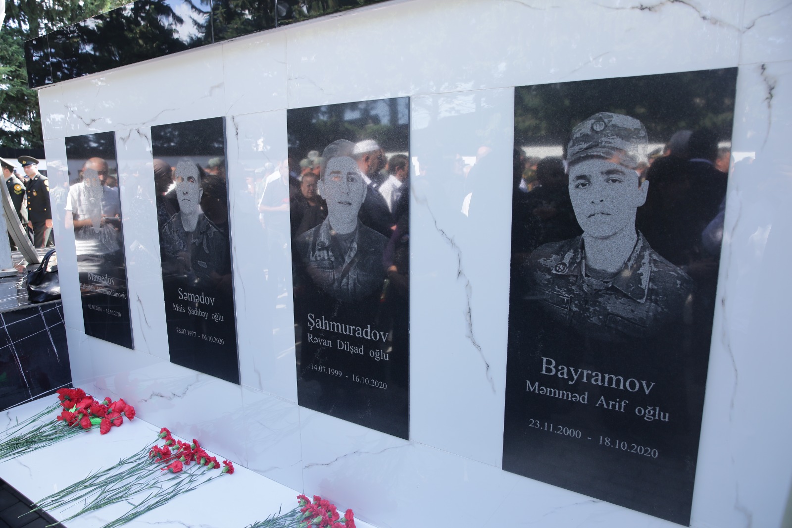 Xaçmaz rayonunda 27 sentyabr – Anım Günü ilə əlaqədar anım mərasimi keçirilib (FOTO)
