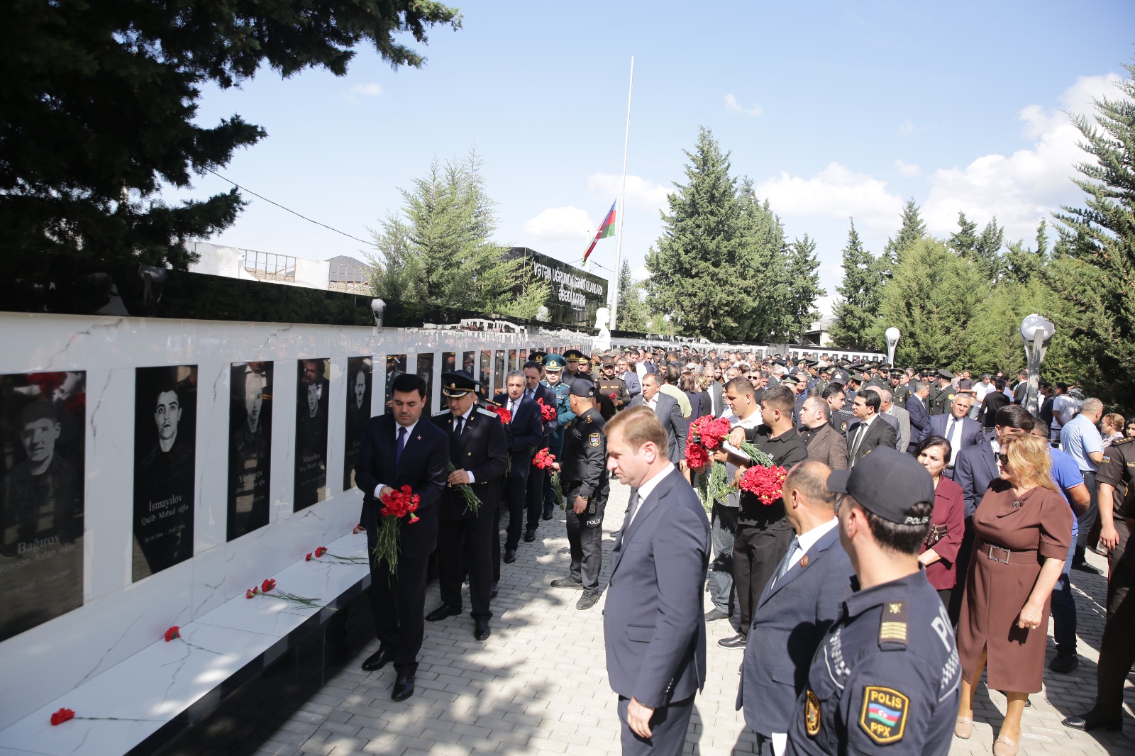 Xaçmaz rayonunda 27 sentyabr – Anım Günü ilə əlaqədar anım mərasimi keçirilib (FOTO)