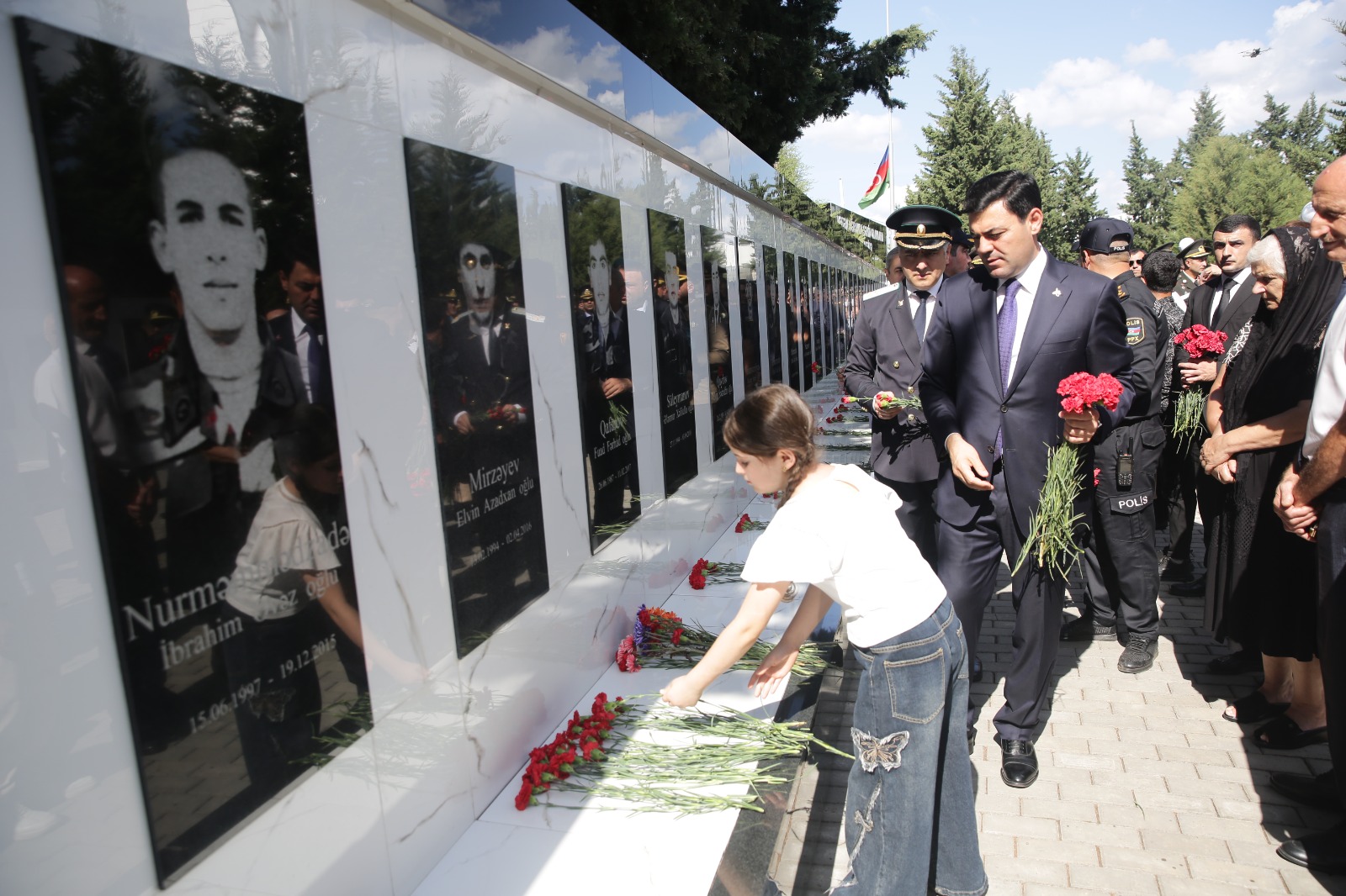 Xaçmaz rayonunda 27 sentyabr – Anım Günü ilə əlaqədar anım mərasimi keçirilib (FOTO)