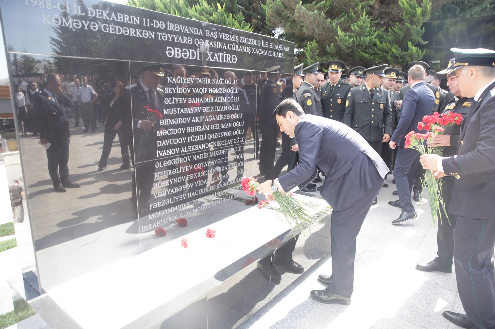 Xaçmaz rayonunda 27 sentyabr – Anım Günü ilə əlaqədar anım mərasimi keçirilib (FOTO)