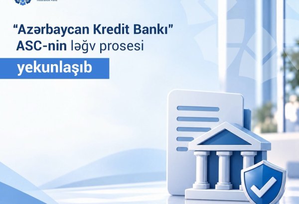 “Azərbaycan Kredit Bankı” ASC-nin ləğv prosesi yekunlaşıb