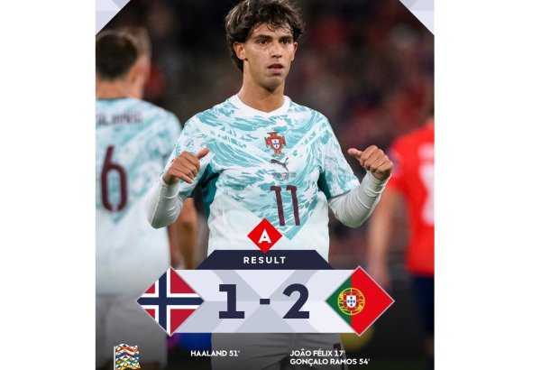 Portuqaliya Norveçi məğlub etdi - Millətlər Liqası