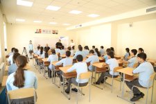 Ağdamda mina təhlükəsinə dair maarifləndirmə təlimləri davam edir (FOTO)