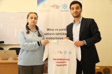 Ağdamda mina təhlükəsinə dair maarifləndirmə təlimləri davam edir (FOTO)