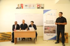 Ağdamda mina təhlükəsinə dair maarifləndirmə təlimləri davam edir (FOTO)