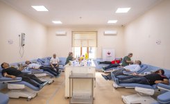 Anım Gününə həsr olunmuş qanvermə aksiyası keçirilib (FOTO)