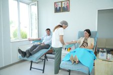 Anım Gününə həsr olunmuş qanvermə aksiyası keçirilib (FOTO)
