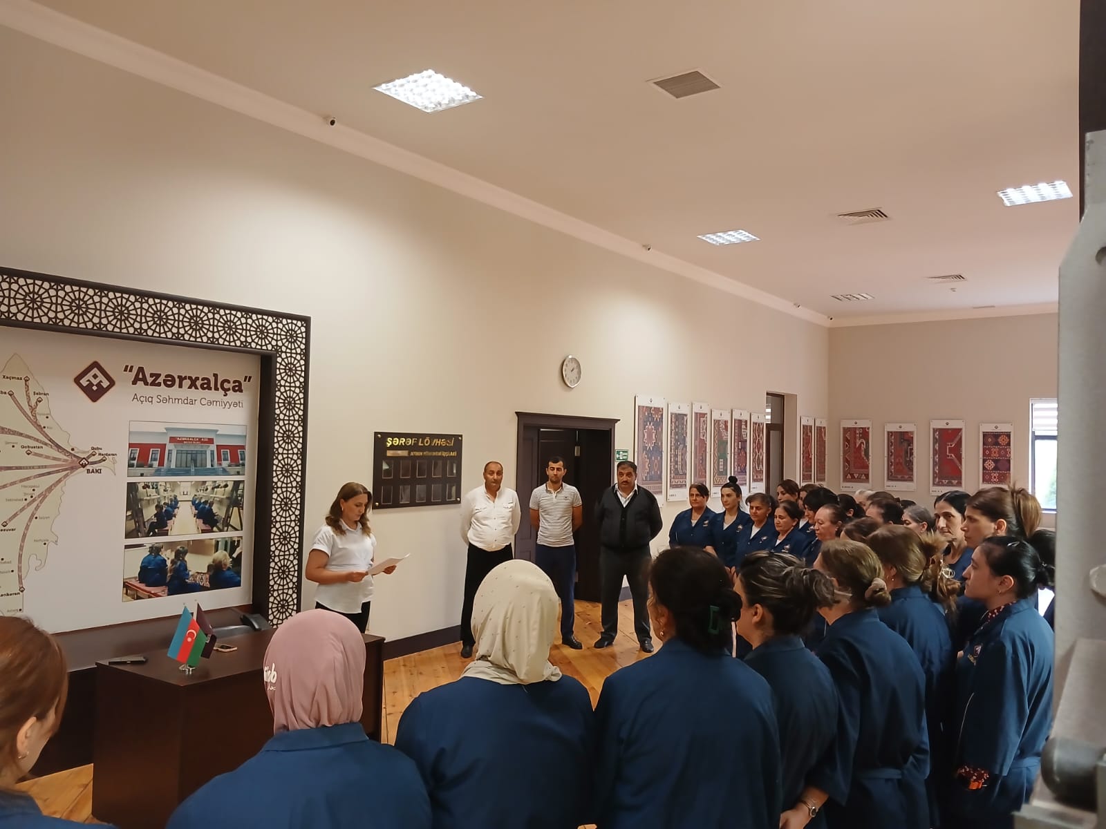 27 Sentyabr – Anım Günü “Azərxalça” ASC-nin emalatxanalarında qeyd olunub (FOTO)