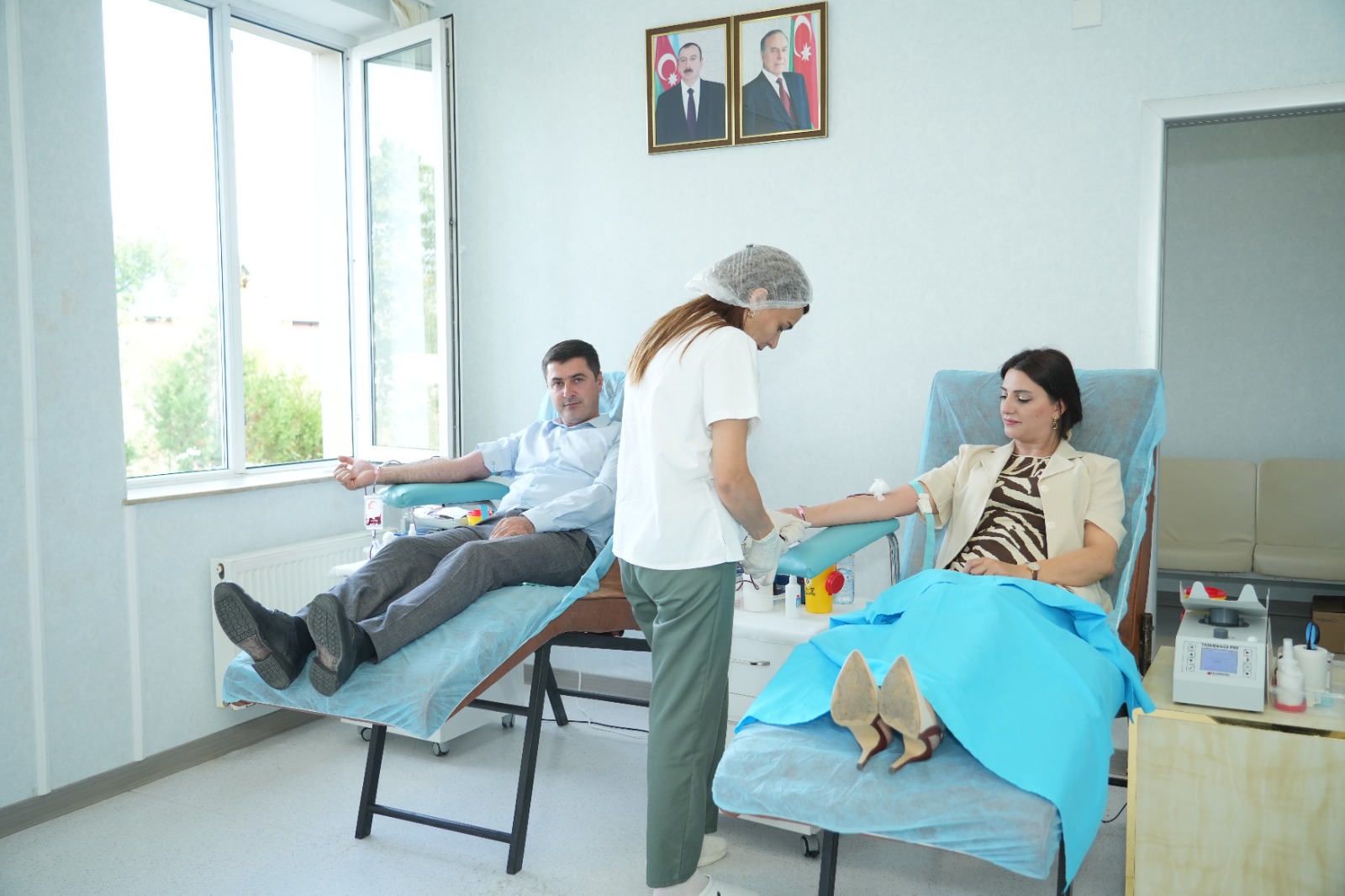 Anım Gününə həsr olunmuş qanvermə aksiyası keçirilib (FOTO)