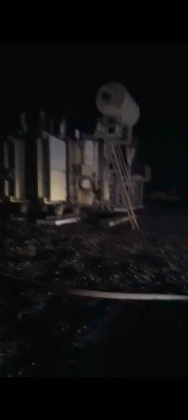 Beyləqanda elektrik yarımstansiyasında partlayış olub, yanğın başlayıb (FOTO)