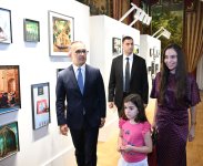 Leyla Əliyeva “Harmoniya” sənədli filminin təqdimat mərasimində iştirak edib (FOTO)