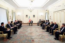 Azərbaycanla İran arasında ticarət, nəqliyyat, enerji əməkdaşlığının genişləndirilməsi müzakirə edilib (FOTO)