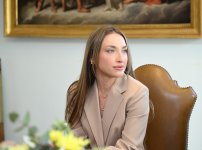 Leyla Əliyeva və Alyona Əliyeva Vatikan şəhər-dövlətinin qubernatorluğunun prezidenti ilə görüşüblər (FOTO)