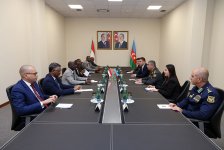 Azərbaycanla Sudan arasında hərbi-texniki əməkdaşlığın inkişafı müzakirə edilib (FOTO)
