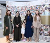 Leyla Əliyeva və Alyona Əliyeva Müqəddəs Taxt-Tacda Azərbaycan xalçaları sərgisinin açılışında iştirak ediblər (FOTO)