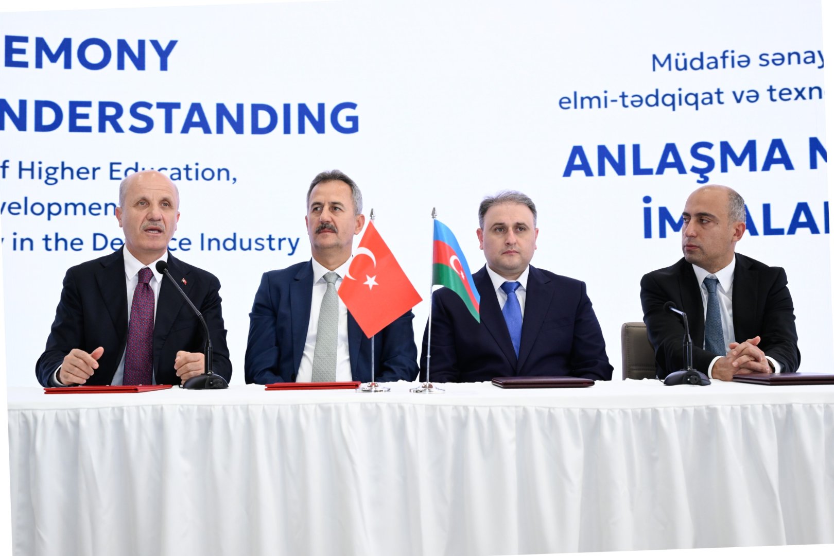 "ADEX-2026" çərçivəsində müdafiə sənayesi üzrə Memorandum imzalanıb (FOTO)