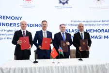 "ADEX-2026" çərçivəsində müdafiə sənayesi üzrə Memorandum imzalanıb (FOTO)