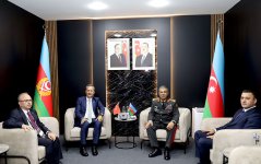 Azərbaycan MN ilə Türkiyənin müdafiə sənayesi şirkətləri arasında əməkdaşlığa dair müqavilələr imzalanıb (FOTO)