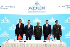 Azərbaycan MN ilə Türkiyənin müdafiə sənayesi şirkətləri arasında əməkdaşlığa dair müqavilələr imzalanıb (FOTO)