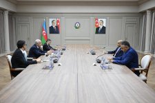 Beynəlxalq Üzgüçülük Federasiyası ilə tərəfdaşlığın genişləndirilməsi müzakirə edilib (FOTO)