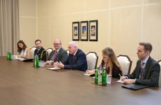 Prezident İlham Əliyev Birləşmiş Krallığın müdafiə üzrə dövlət nazirini qəbul edib (FOTO/VİDEO)