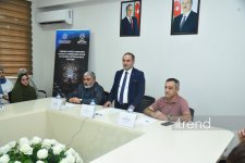 “Zərərli xarici təsirlərə və saxta xəbərlərə qarşı sayıqlığın artırılmasına dəstək” layihəsi çərçivəsində İlahiyyat İnstitutu tələbələri ilə görüş keçirilib (FOTO/VİDEO)