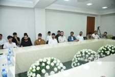 “Zərərli xarici təsirlərə və saxta xəbərlərə qarşı sayıqlığın artırılmasına dəstək” layihəsi çərçivəsində İlahiyyat İnstitutu tələbələri ilə görüş keçirilib (FOTO/VİDEO)
