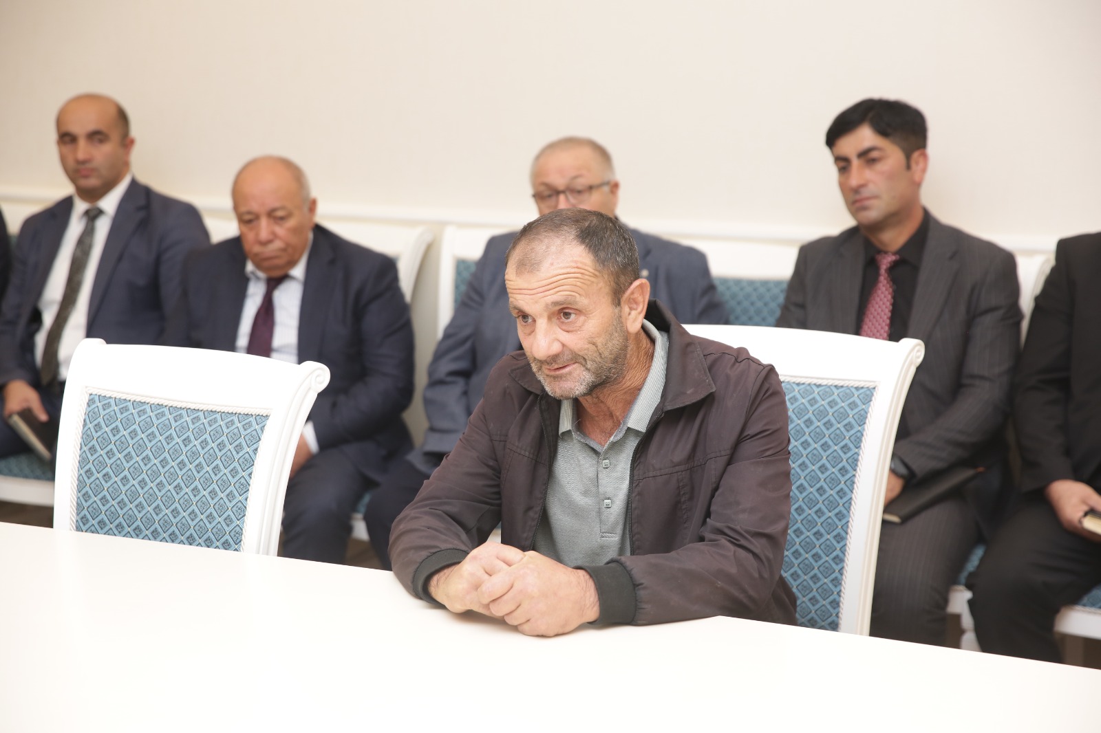 Xaçmaz Rayon İcra Hakimiyyətinin başçısı Elnur Rzayev vətəndaşları qəbul edib (FOTO)
