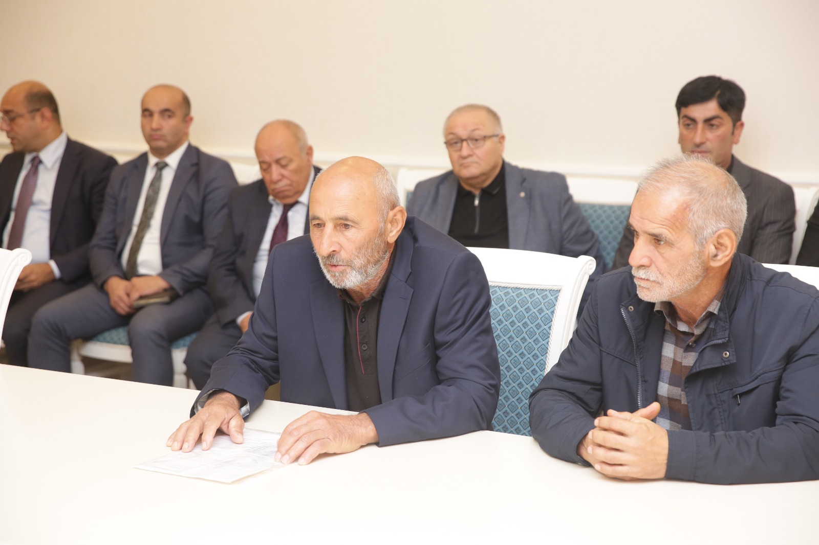 Xaçmaz Rayon İcra Hakimiyyətinin başçısı Elnur Rzayev vətəndaşları qəbul edib (FOTO)