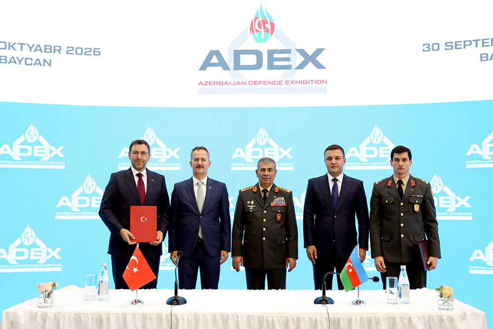 Azərbaycan MN ilə Türkiyənin müdafiə sənayesi şirkətləri arasında əməkdaşlığa dair müqavilələr imzalanıb (FOTO)