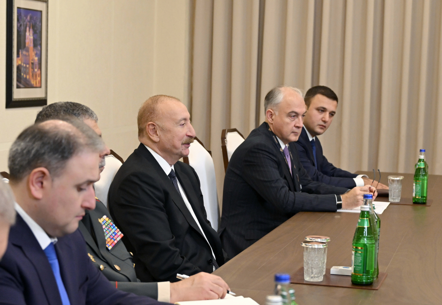 Prezident İlham Əliyev Birləşmiş Krallığın müdafiə üzrə dövlət nazirini qəbul edib (FOTO/VİDEO)