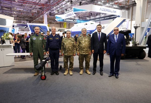 Aqil Qurbanov “ADEX-2026” sərgisində bir sıra görüşlər keçirib (FOTO)