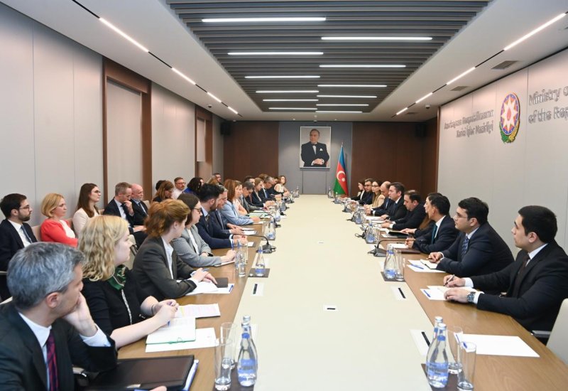 Azərbaycan-Aİ münasibətlərinin inkişaf perspektivləri müzakirə olunub (FOTO)