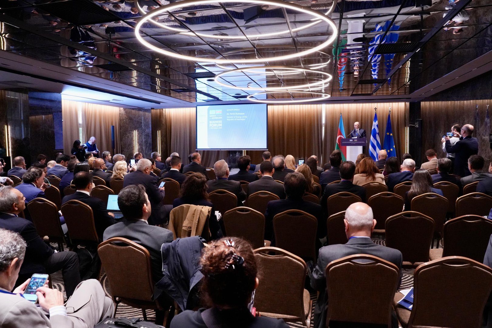Azərbaycan-Yunanıstan biznes forumu keçirilib (FOTO)