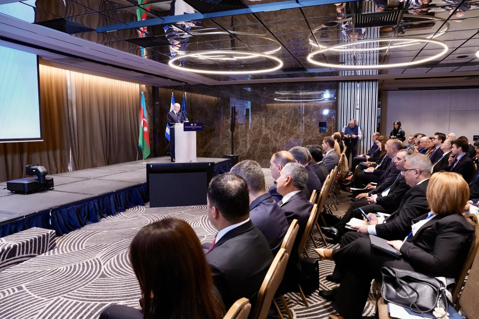 Azərbaycan-Yunanıstan biznes forumu keçirilib (FOTO)