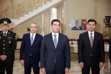 Xaçmaz rayonunda Prokurorluq işçilərinin peşə bayramı qeyd olunub (FOTO)