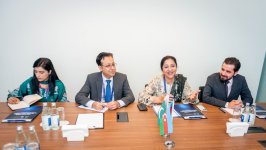 AQEM Media Forumu çərçivəsində bir sıra ikitərəfli görüşlər keçirilib (FOTO)